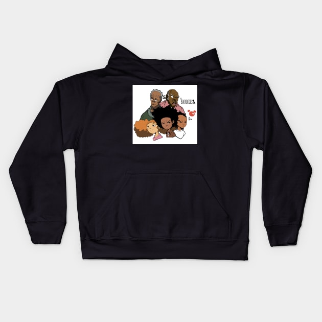 The Boondocks Kids Hoodie by Tazartist